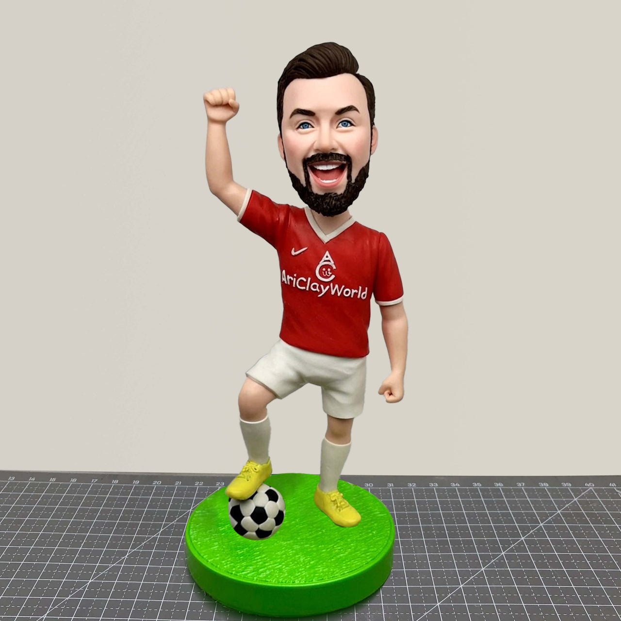 Customized Football Bobblehead Doll