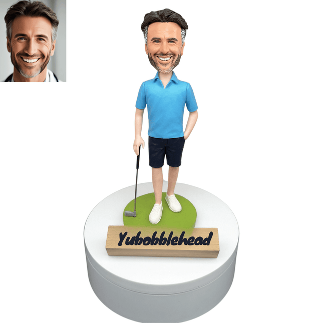 Personalized Bobblehead Gift For Golfers