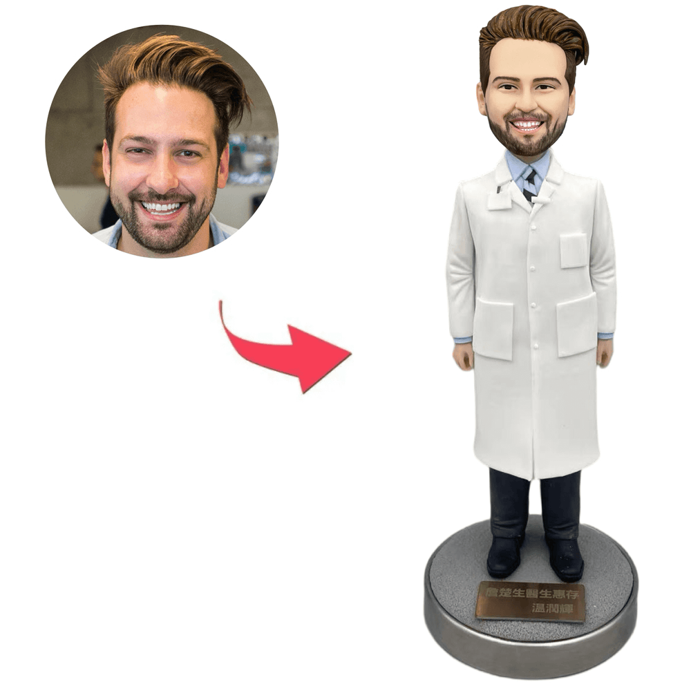 Fully Customized Bobblehead Doctor Gift